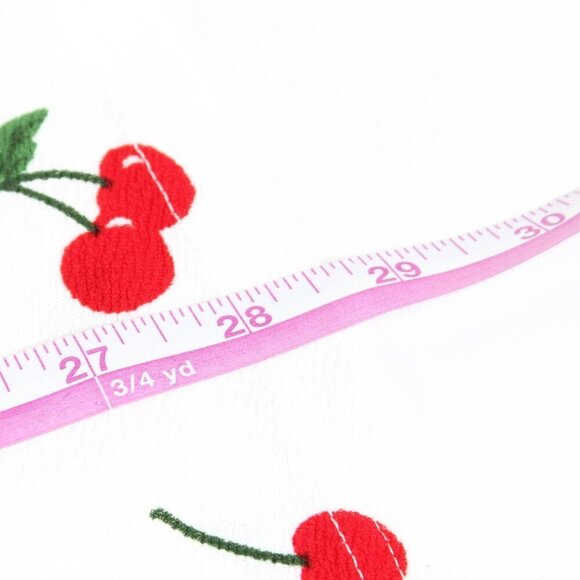 Bloomchic Cherry Print Stretchy V-Neck T-Shirt - Size 14/16 1/X - NWT - Picture 9 of 9